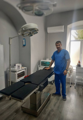 Вітаємо госпіталь у Рівному з оновленням в операційній